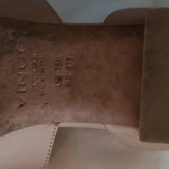 Vince Tan Leather Flats - Picture 11 of 12